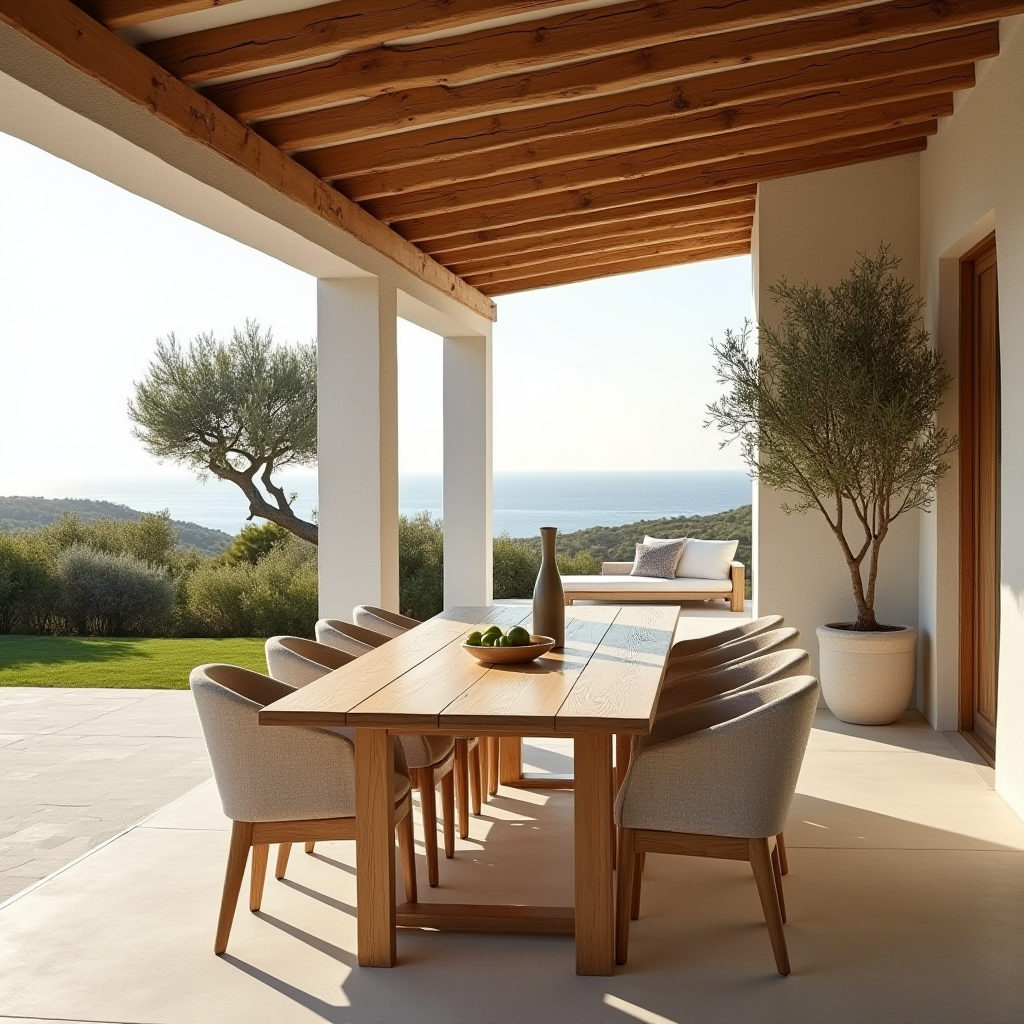 Mediterranean terrace