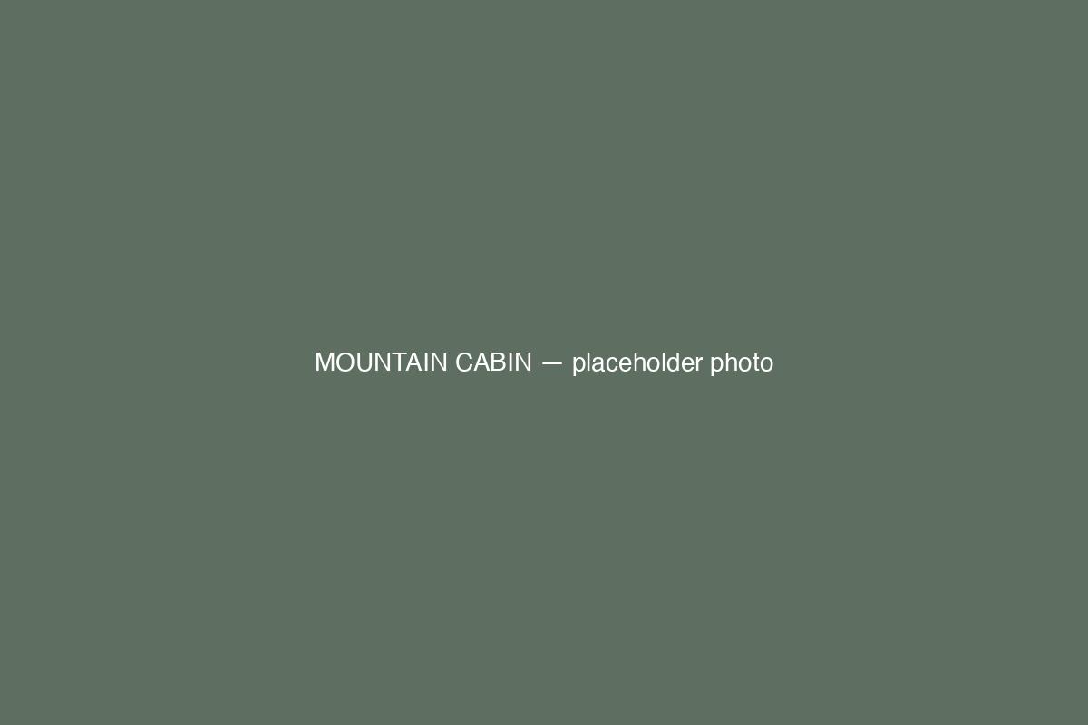 Building a Cozy Corner in a Mountain Cabin